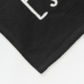 Mamo Ever Est 2021 New Irish Grandma Baby Announce フリースブランケット (角)