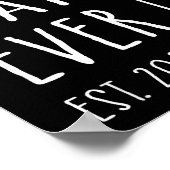 Mamo Ever Est 2021 New Irish Grandma Baby Announce ポスター (角)