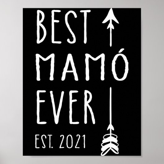 Mamo Ever Est 2021 New Irish Grandma Baby Announce ポスター (正面)