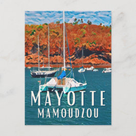 Mamoudzou Photo Vintage  ポストカード