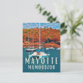 Mamoudzou Photo Vintage ポストカード (スタンド正面)