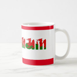 mamsのウェールズのマグ コーヒーマグカップ