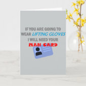 Manカード誕生日カード カード (黄色い花)