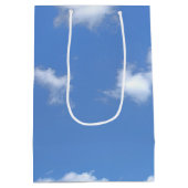 Man顔誕生日バルーン ミディアムペーパーバッグ (裏面)