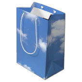 Man顔誕生日バルーン ミディアムペーパーバッグ (裏面アングル)