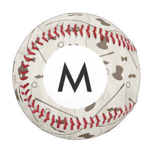 man 2のレトロパターン 野球ボール