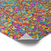 Man at work - Hidden 3Dプリント ポスター (角)