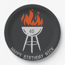 Man Birthday Party, Bacon, BBQ