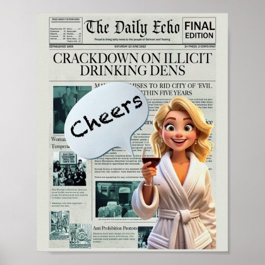 Man cave art ポスター (正面)