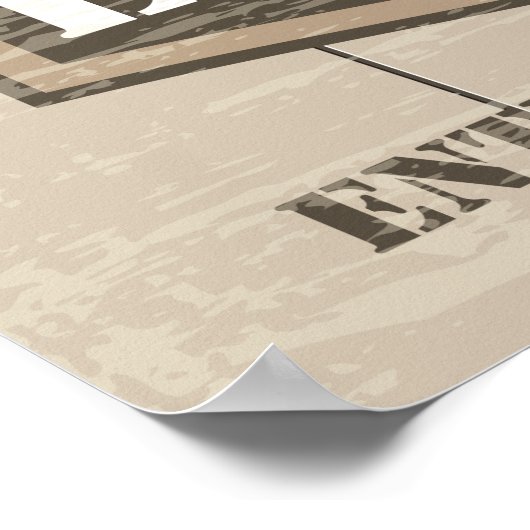 Man Cave Poster - 「Add Date」を開設 ポスター (角)