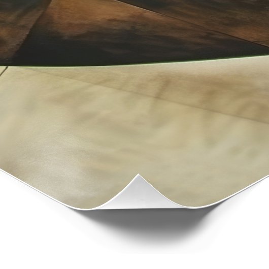 Man Enveloped in Abstraction ポスター (コーナー)