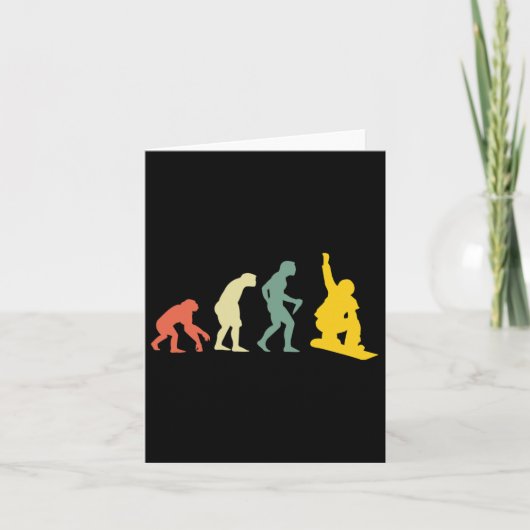 Man Evolutionスノーボーダー カード (正面)