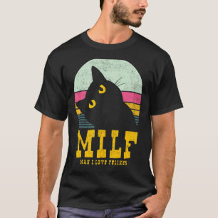 Man I love猫科の動物Kitty Catsヴィンテージ Tシャツ