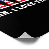 Man I Love Felon おもしろい Trump 2024 ポスター (角)
