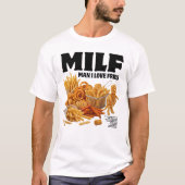 Man I Love Fries Tシャツ (正面)
