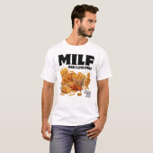 Man I Love Fries Tシャツ (正面フル)