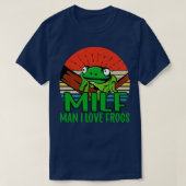 Man I love Frogs 2 Tシャツ (デザイン正面)