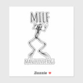 Man I love frogs Sticker シール (シート)