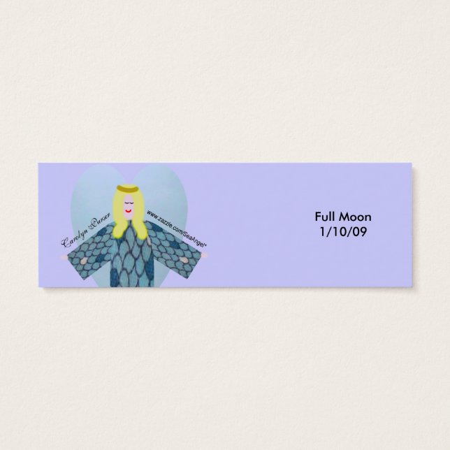 Man in the Moon, Miniブックマーク (裏面)