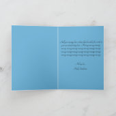 Man In The Moon (Set 2402-28A #4)ノートカード サンキューカード (内部)