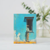 Man in the Shade – キューバシ素朴ーン ポストカード (スタンド正面)