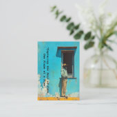 Man in the Shade – キューバシ素朴ーン 名刺 (スタンド正面)