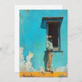 Man in the Shade – キューバシ素朴ーン 招待状 (正面/裏面)