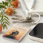 Man is Free Voltaire Quote キーホルダー (正面右)