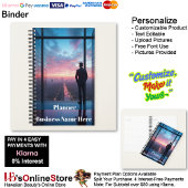 Man Looking Out Window Text Scheduling Projects 2 プランナー手帳