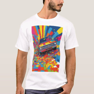 MAN_MANUALトレンディッドTシャツ Tシャツ