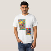 MAN_MANUALトレンドカーアートTシャツ Tシャツ (正面フル)