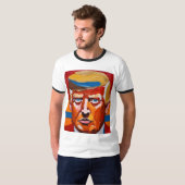 MAN_MANUALリーダーDONALDTRUMP Tシャツ (正面フル)