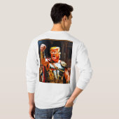 MAN_MANUALリーダーMENS用トランプT_シャツ Tシャツ (裏面フル)