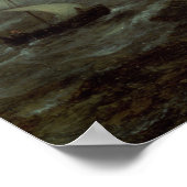 Man-o'-War敬礼を行う17世紀 ポスター (角)