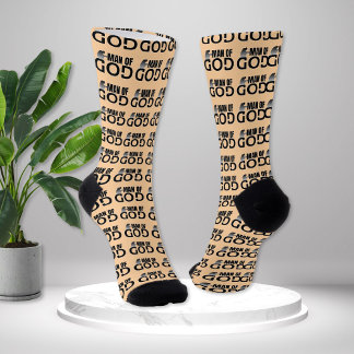 Man of God Novelty Socks ソックス
