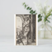 Man of Sorrows,Column,ヴァージン,St. John by Durer ポストカード (スタンド正面)