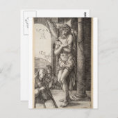 Man of Sorrows,Column,ヴァージン,St. John by Durer ポストカード (正面/裏面)