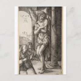 Man of Sorrows,Column,ヴァージン,St. John by Durer ポストカード