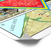 Man of Steel Poster Erie Lake Erie Official Merch ポスター (角)