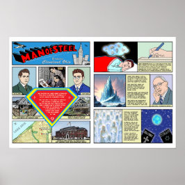 Man of Steel Poster Erie Lake Erie Official Merch ポスター