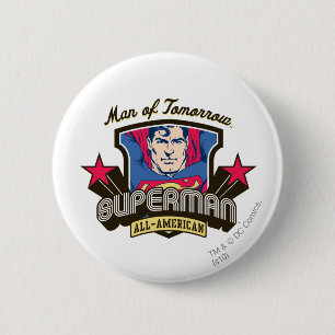Man of Tomorrow 缶バッジ