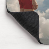 Man On a Diving Board In the Clouds マウスパッド (コーナー)