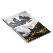 man on misty mountains ノートブック (右側)