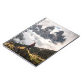 man on misty mountains ノートブック (左側)