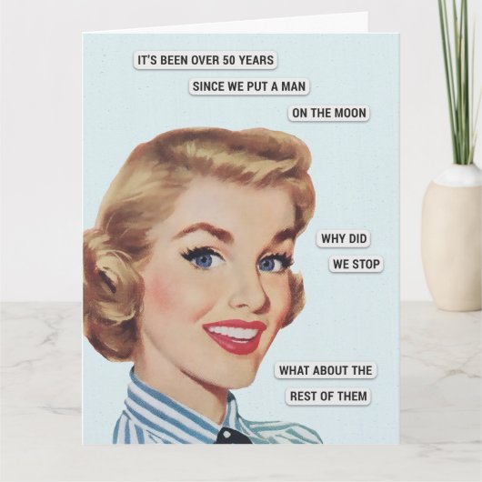 Man On The Moon カード (正面)