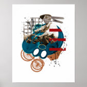 Man On Wheelsポスター ポスター (正面)