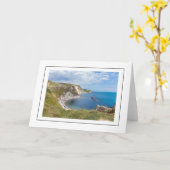 Man O'Warグリーティングカード カード (黄色い花)