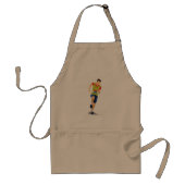 Man Running Athletics Apron スタンダードエプロン (正面)