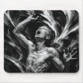 Man Screaming In Anguish マウスパッド (正面)