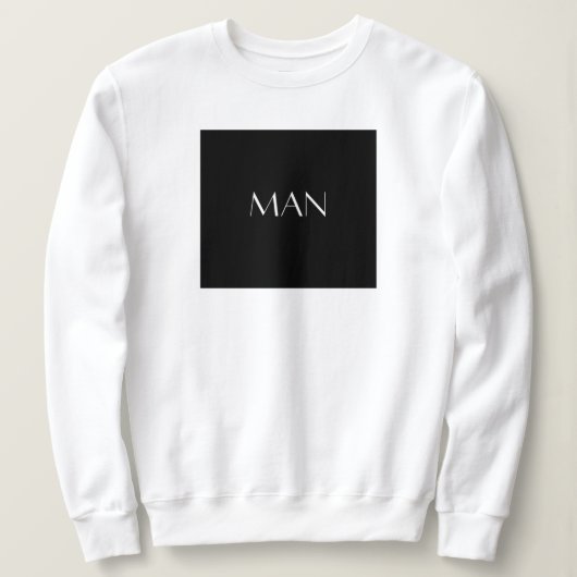 MAN Signature Sweatshirt スウェットシャツ (デザイン正面)